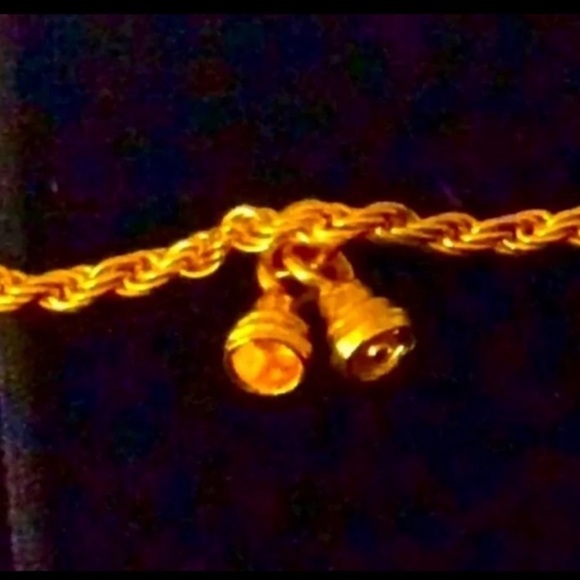 24k SOLID GOLD BELL BRACELET/ 6.5” LENGTH 🔥 - Picture 5 of 9